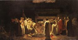 Jeles-Eugene Lenepveu The Martyrs in the Catacombs oil painting picture